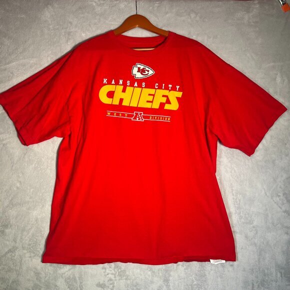 Nfl Apparel Other - NFL Team Apparel‎ T Shirt Mens 2XL Red Kansas City Chiefs Short Sleeve Graphic